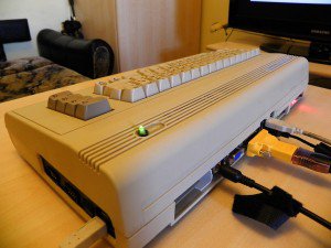 Skręcony i włączony C64ITX