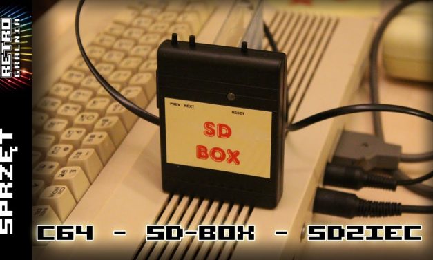 [Sprzęt] C64 – SD-BOX – interfejs SD2IEC w kartridżu – RetroGaming