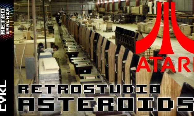Asteroids – The Gamie is Not Over – RetroStudio – Stary Automat Arcade Atari
