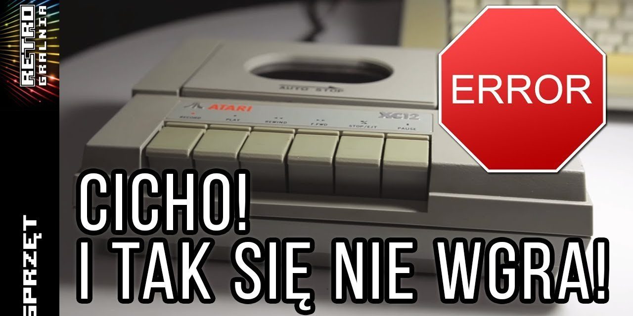 ? Cicho, bo się nie wgra! –  Poznaj prawdę o magnetofonie Atari