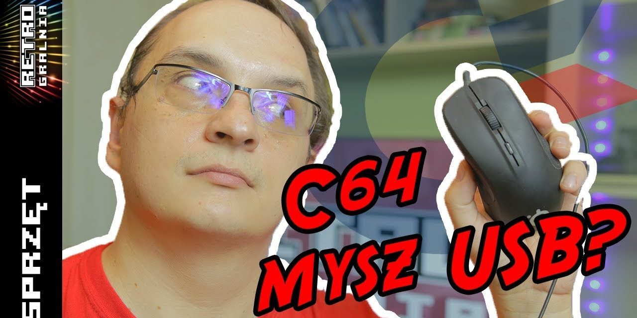 ?️ Jak podłączyć mysz USB do Commodore 64? Tom Rev2