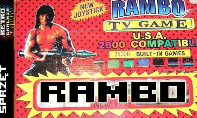 Rambo – TV Game 2600 – Klon Atari 2600 – Pierwsza „prawdziwa” konsola w Polsce –  RG#110