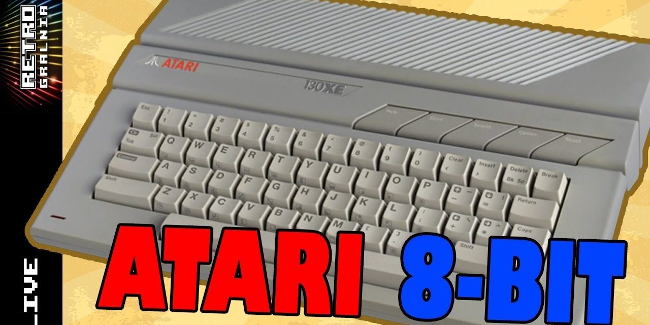 🔴 Atari 8bit – Pogramy w gry, pooglądamy dema