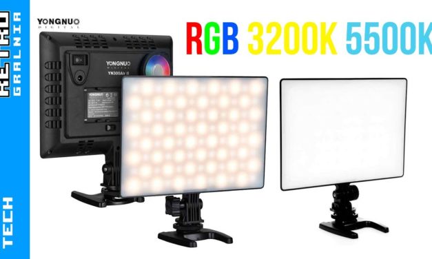 💡 Lampy YN300 AIR / YN300 AIR II RGB – Niedrogie lampy LED