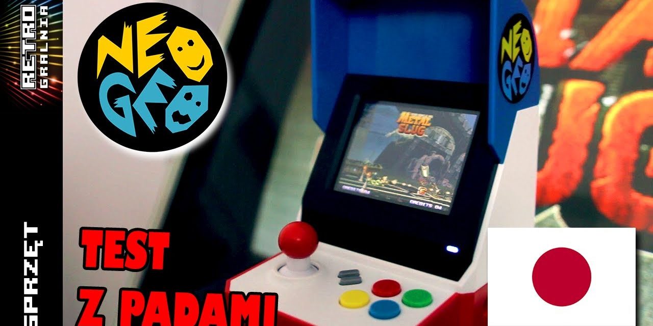 🕹️ NeoGeo Mini Arcade + Pady – Wersja Japońska/Azjatycka