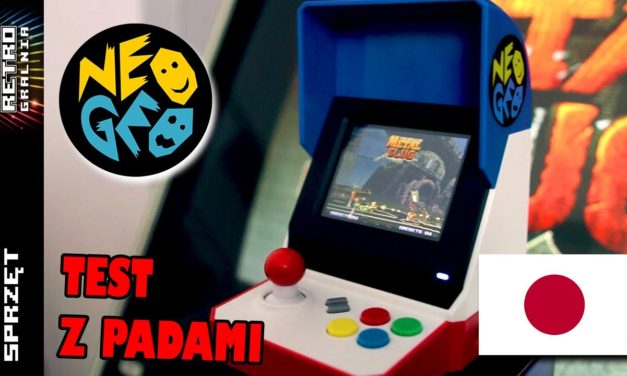 🕹️ NeoGeo Mini Arcade + Pady – Wersja Japońska/Azjatycka