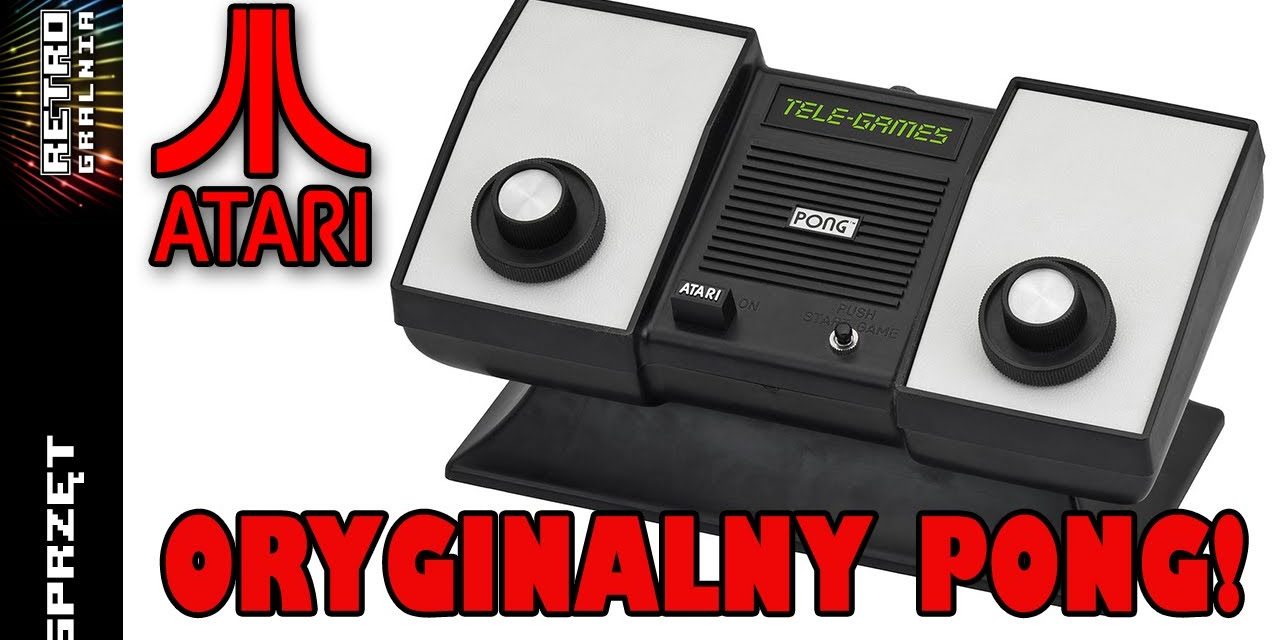 🎾 Pierwszy PONG: Atari Sears Telegames Pong – oryginał, którego pewnie nie znacie