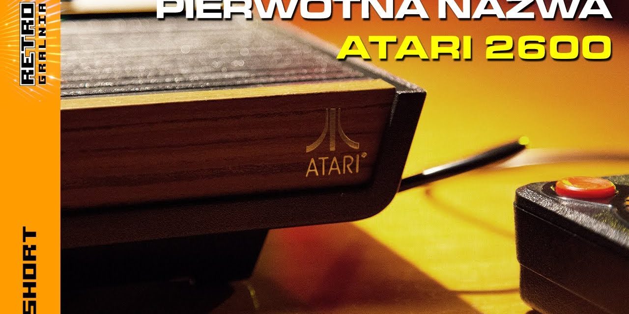 👾 Jak nazywała się najpierw Atari 2600? RetroGralnia #shorts