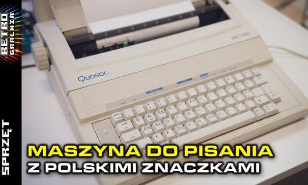 ⌨️ Maszyna do pisania – SQ-1000, szkoda że nie Commodore