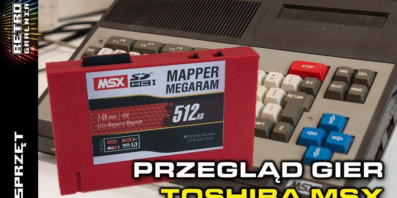 🕹️ MSX - Przegląd gier z użyciem MSX SD Mapper/MegaRAM 512KB (RG#395)