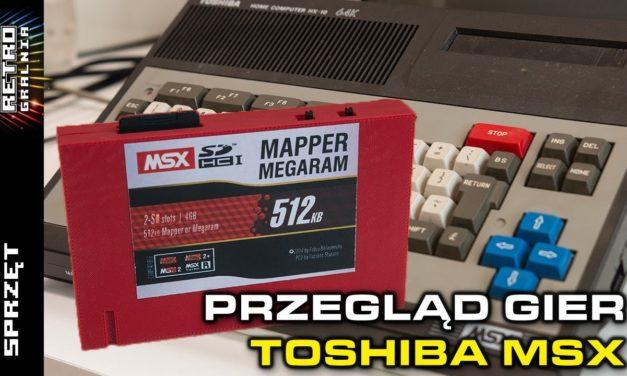 🕹️ MSX – Przegląd gier z użyciem MSX SD Mapper/MegaRAM 512KB (RG#395)