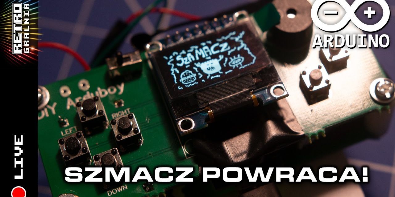 🔴 ArduBoy – Szamacz powraca! Nowa wersja gry!