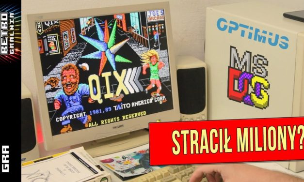 🎮 Qix – Szokujący unboxing  gry dla MS-DOS – Czy dyskietka zadziała?