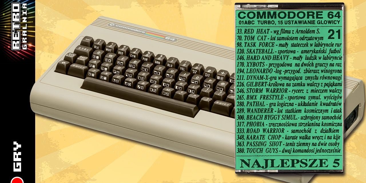 🔴 Commodore: Najlepsze6 5 – Gra w tytuły ze składanki – RetroGralnia