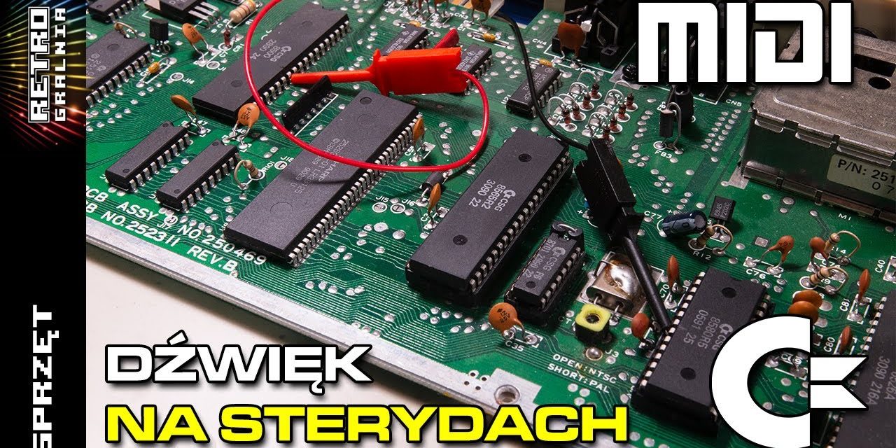 ⚙️ Sidekick64 – Osiem SIDów i MIDI + wgrywanie kernali  (RG#419)