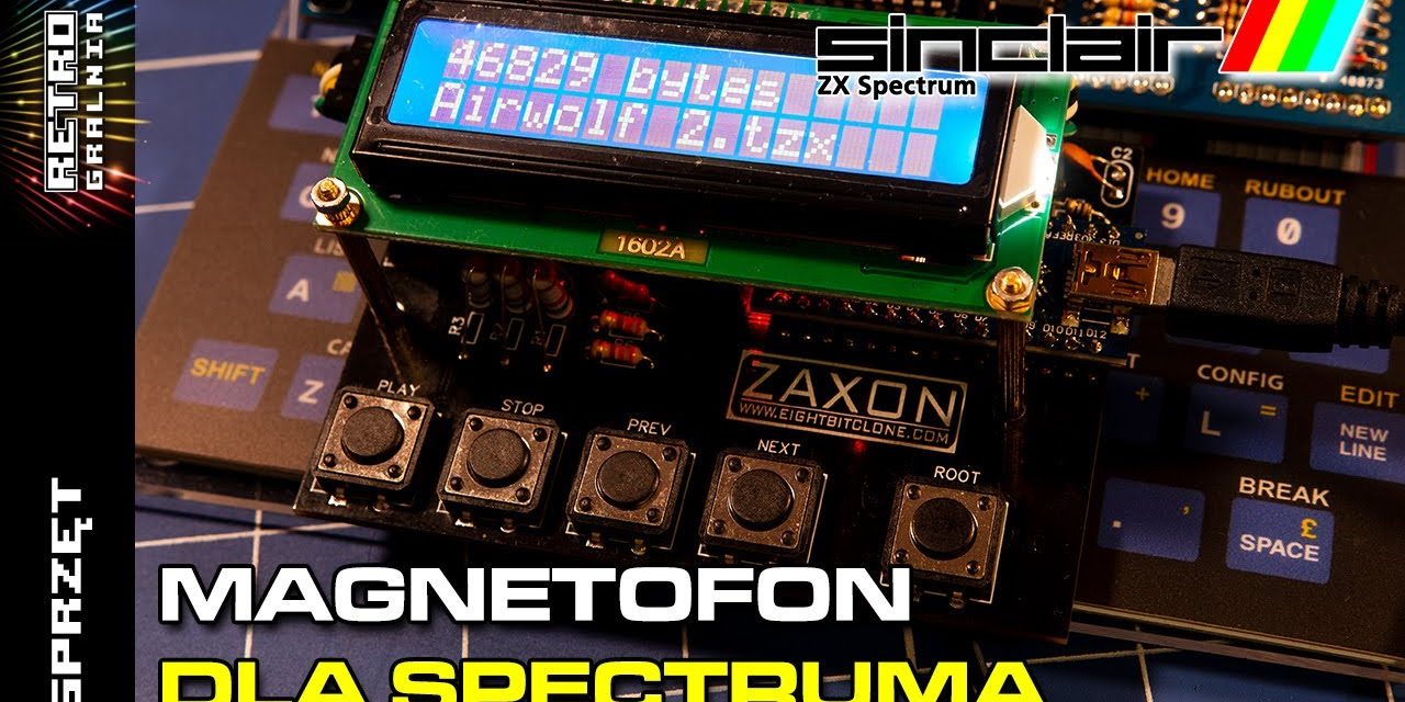 🎧 TZXDuino – Alternatywny magnetofon dla Spectruma/ZX80/Amstrada/MSXa