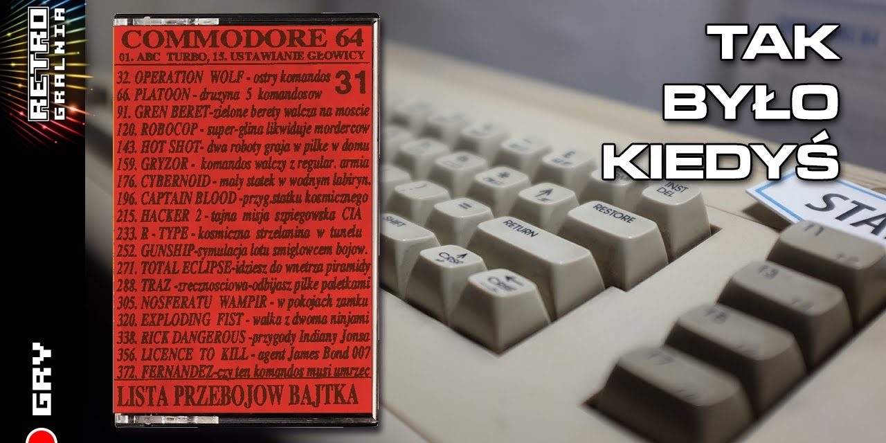 🔴 Commodore: Lista Przebojów Bajtka – Gra w tytuły ze składanki – RetroGralnia