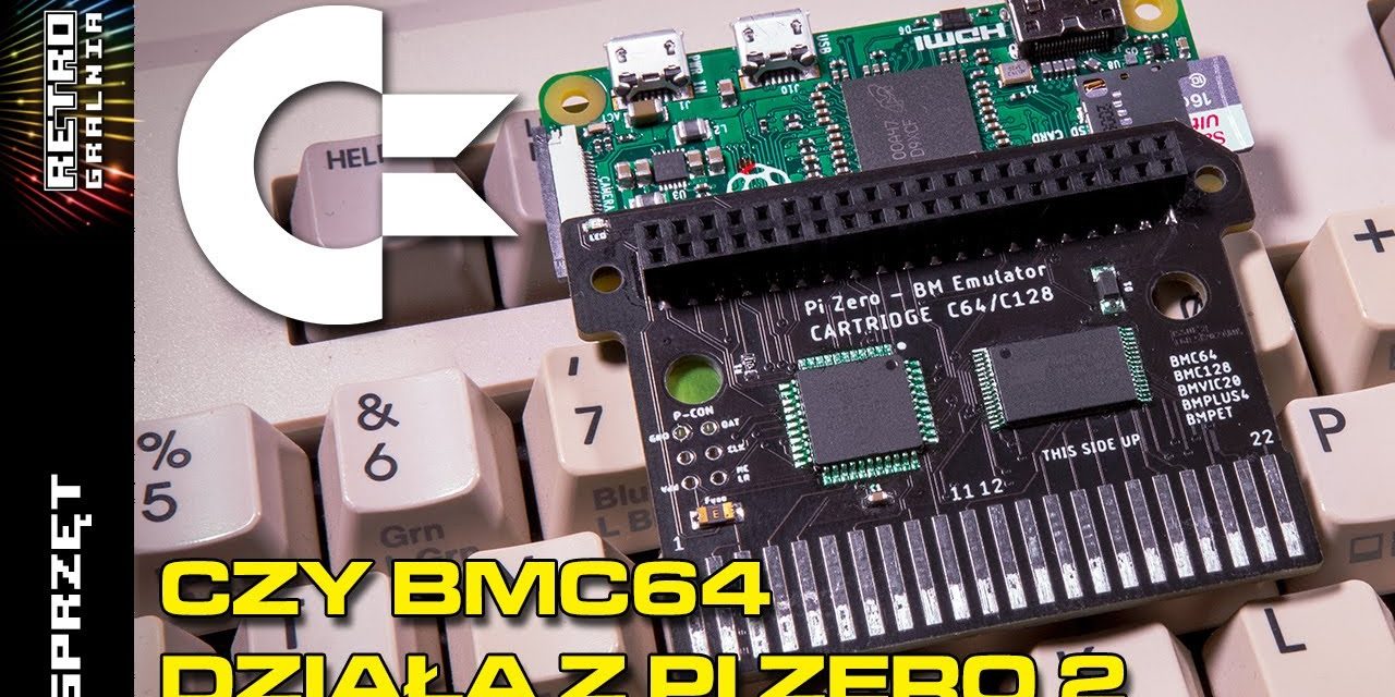 ⚙️Emulacja Commodore 128 na C64? – Kartridż BMC64 + Raspberry Pi Zero