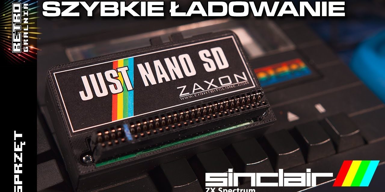 ⚙️ Just Nano SD  – Kempston Edition dla ZX Spectrum