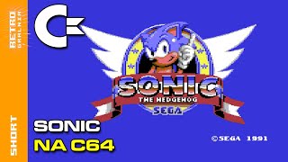 👾 Sonic the Hedgehog na Commodore 64 #shorts