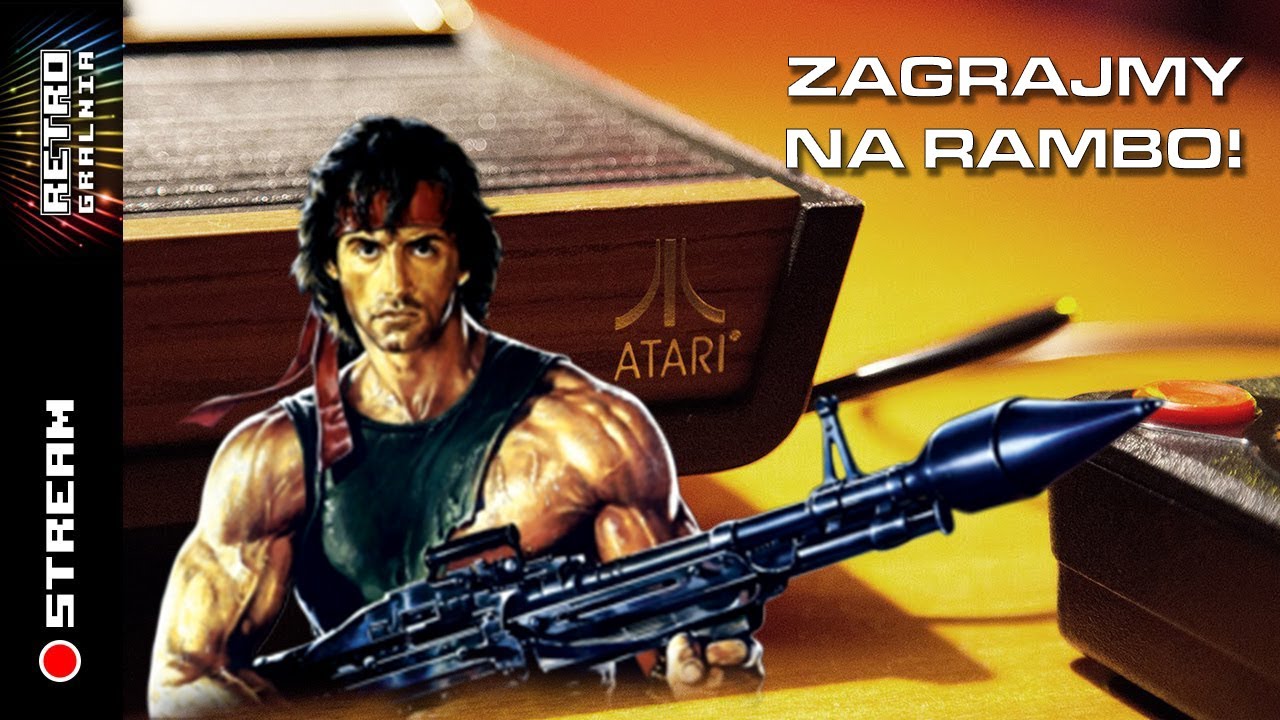 🔴 Atari 2600 - Rambo II - Zagrajmy na 