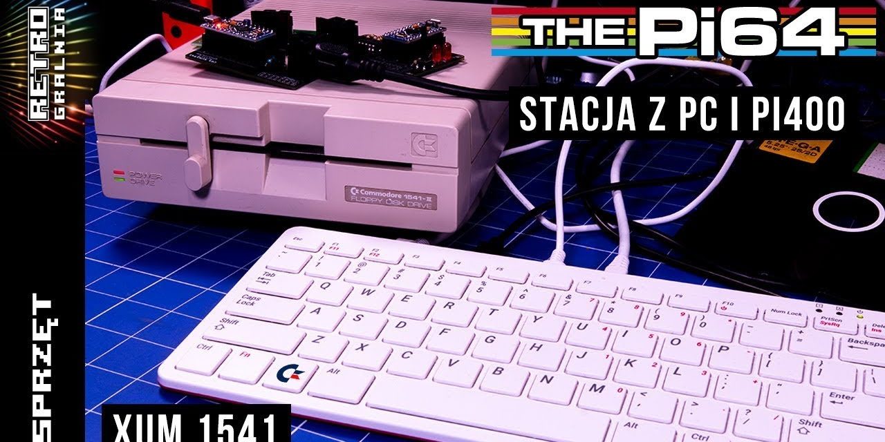 💾 ThePi64 – Podłączamy C1541 do Raspberry Pi i Peceta – XUM 1541 i inne wynalazki