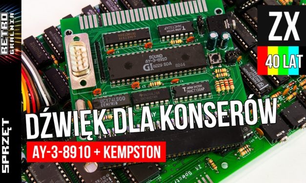 🎵 AY-3-8910 + Kempston – Dźwięk w ZX Spectrum 48K