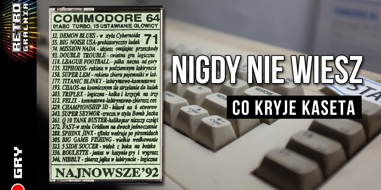 🔴 Najnowsze ’92 – Kaseta  #71 – Commodore 64