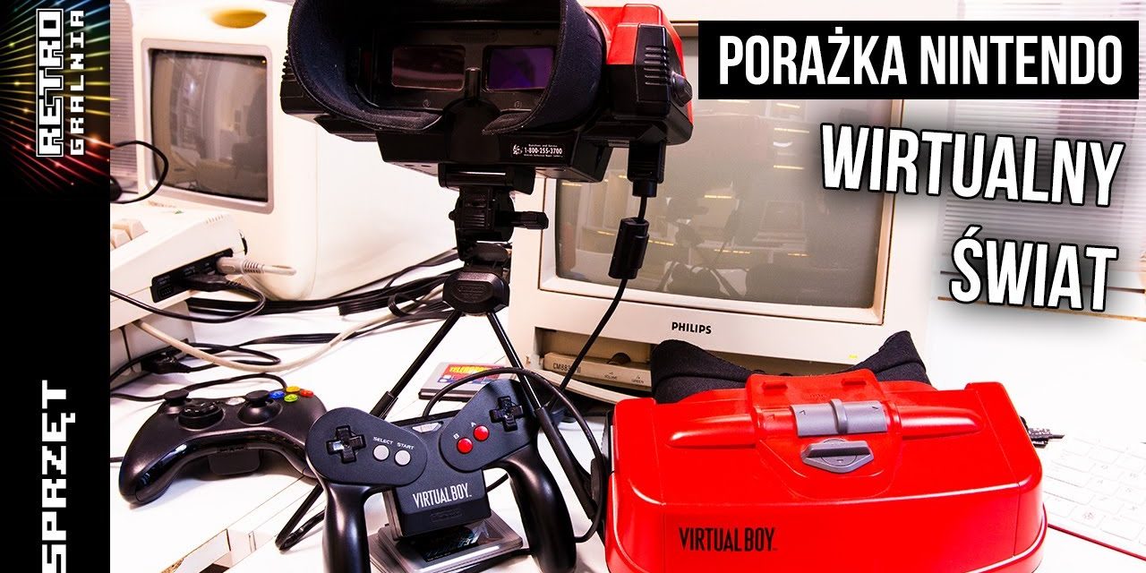 🕶️ Nintendo też się myli? – Virtual Boy – konsola dla prawdziwych zapaleńców