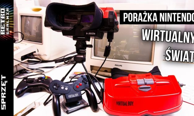 🕶️ Nintendo też się myli? – Virtual Boy – konsola dla prawdziwych zapaleńców