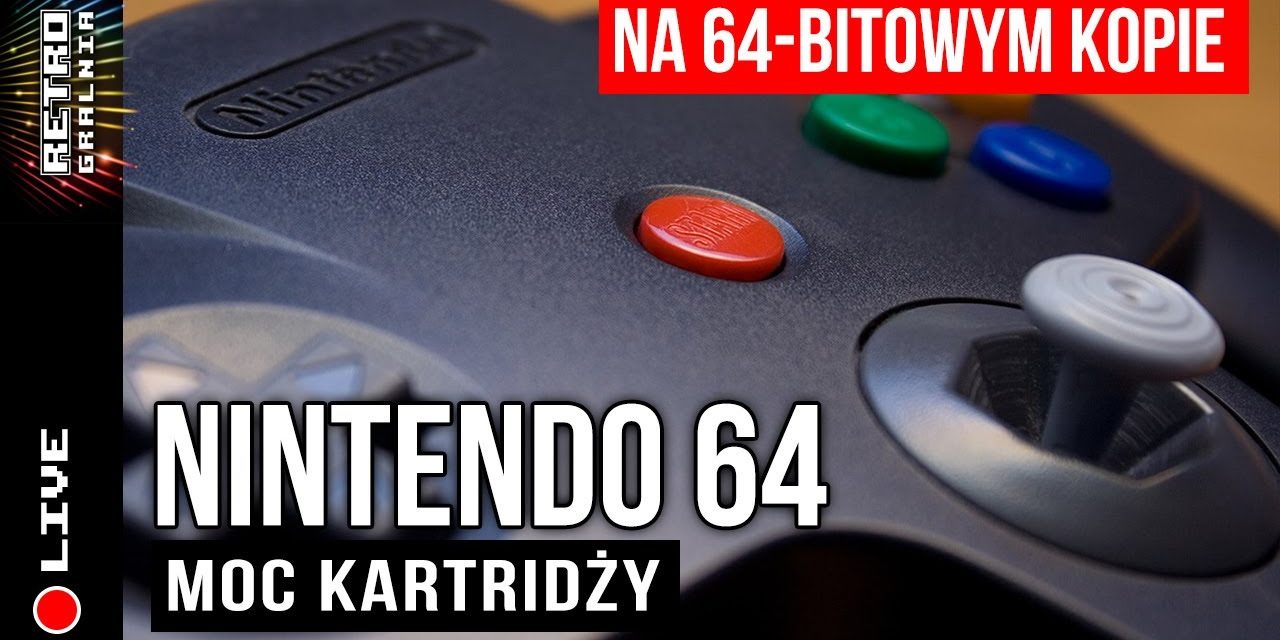 🔴 Nintendo 64 – Zagrajmy na klasycznej konsoli 3d