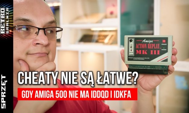 💾 Takie rzeczy potrafi Amiga 500? – Action Replay MK III