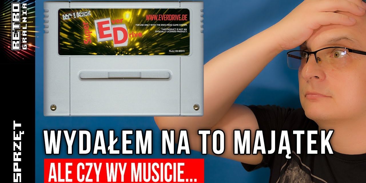 💿 To był topowy kartridż do SNES – Super EverDrive v2 – a teraz?