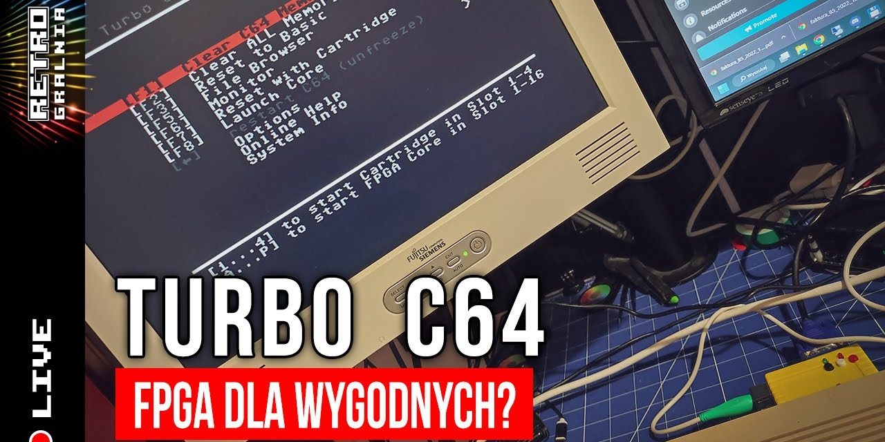 🔴 Turbo Chameleon – wielordzeniowy kartridż dla C64