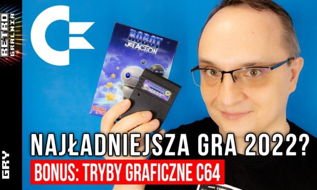 🤖 Polak Potrafi! Śliczna gra Robot Jet Action na Commodore 64