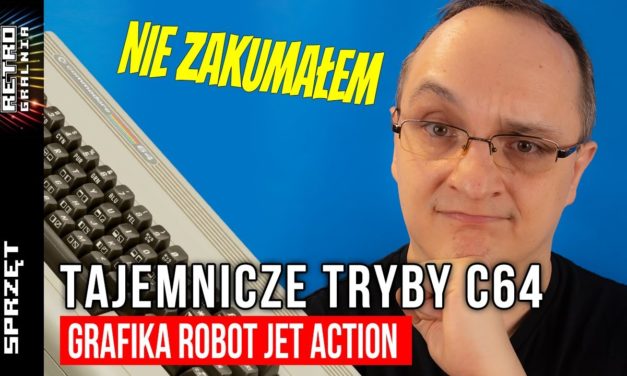 ⚙️ Tryby graficzne Commodore 64 – Czyli, jak NAPRAWDĘ działa ten z  Robot Jet Action.