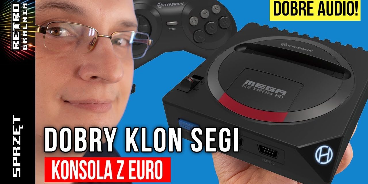 🎮 Dobry klon konsoli Sega Mega Drive ze sklepu Euro RTV – Mega RetroN HD – Recenzja [RG#506]