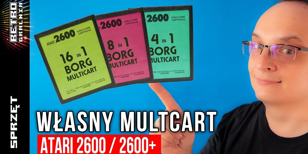 ⚙️ Zróbmy własny multi kartridży do Atari 2600 i Atari 2600+  [RG#520]