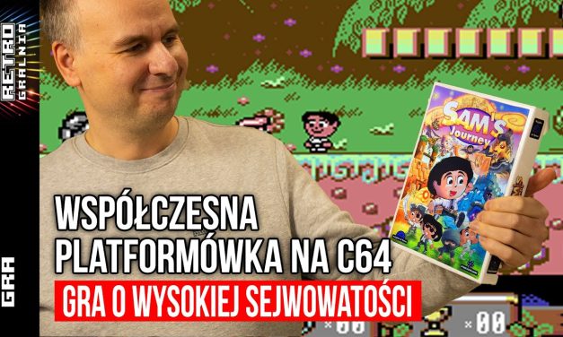 🕹️ Współczesna Turbo Platformówka na C64 – Sam’s Journey