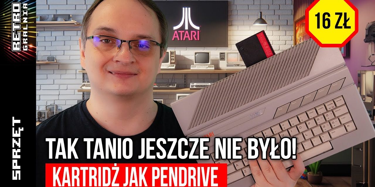 ⚙️ A8PicoCart – Śmiesznie Tani Kart do Atari, na którym zmieścisz 700 gier  [RG#532]