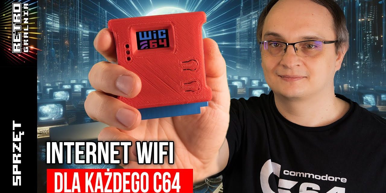 ⚙️Gry przez WiFi w każdym Commodore 64! Wic64 – to jest to!