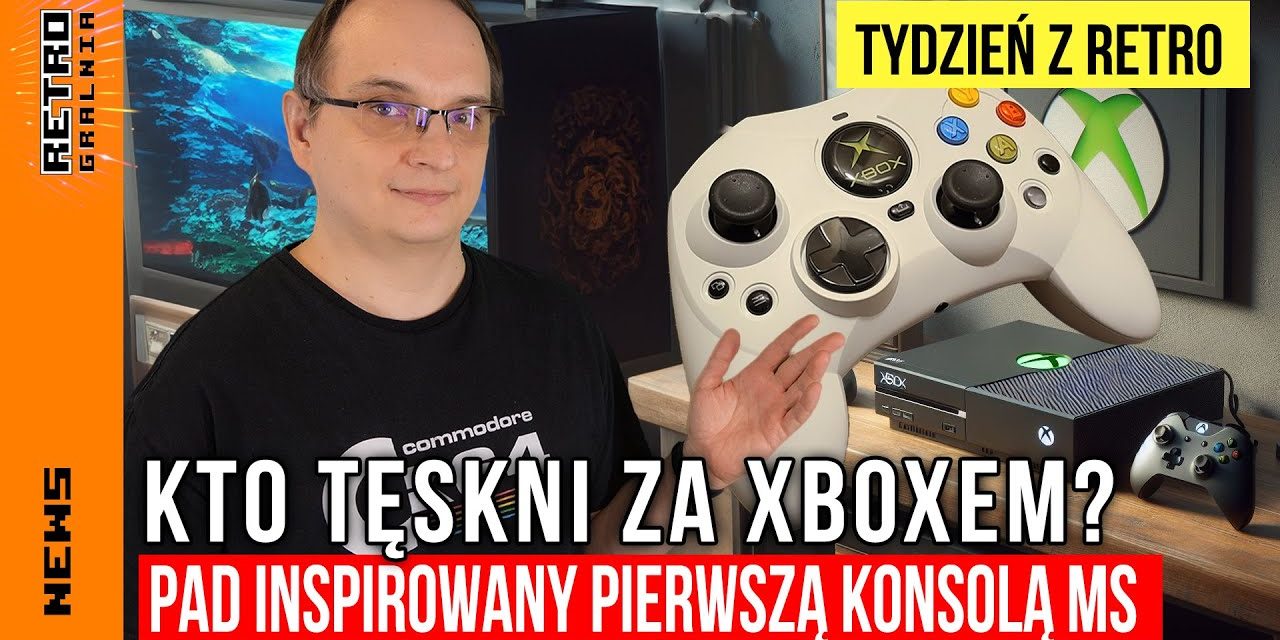 📰 Kultowy pad do XBOXa powraca –  Tydzień z Retro – Program Informacyjny