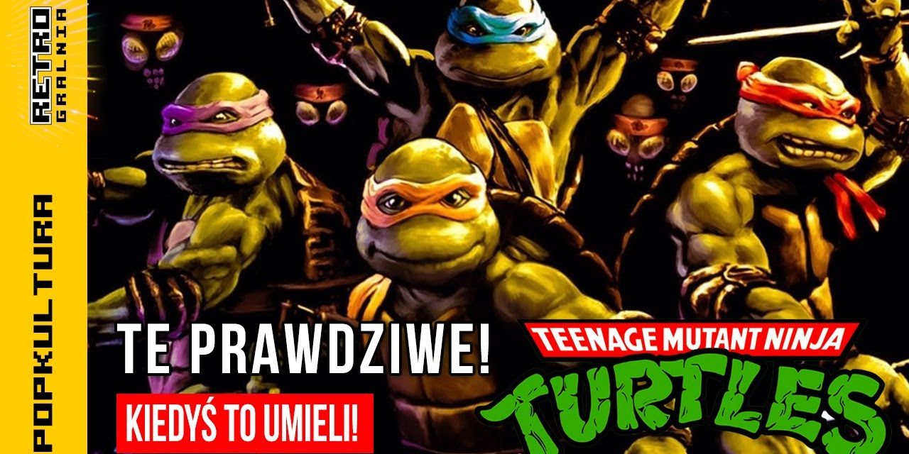 🐢  Żółwie Ninja 1990 – da się zaadaptować kreskówki