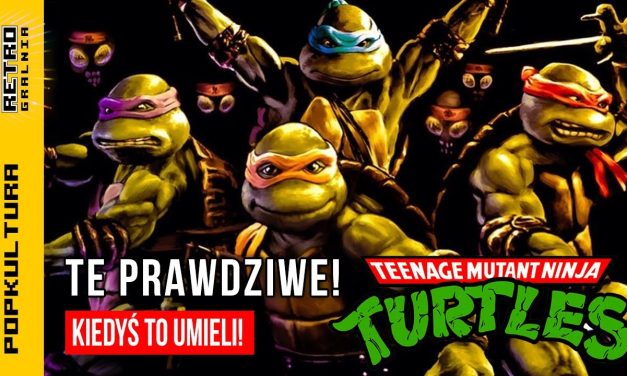 🐢  Żółwie Ninja 1990 – da się zaadaptować kreskówki