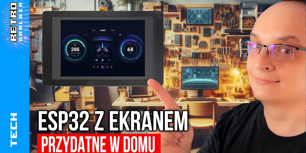 ⚙️ CrowPanel-ESP32 – Może zostać naszym centrum sterowania + konkursik