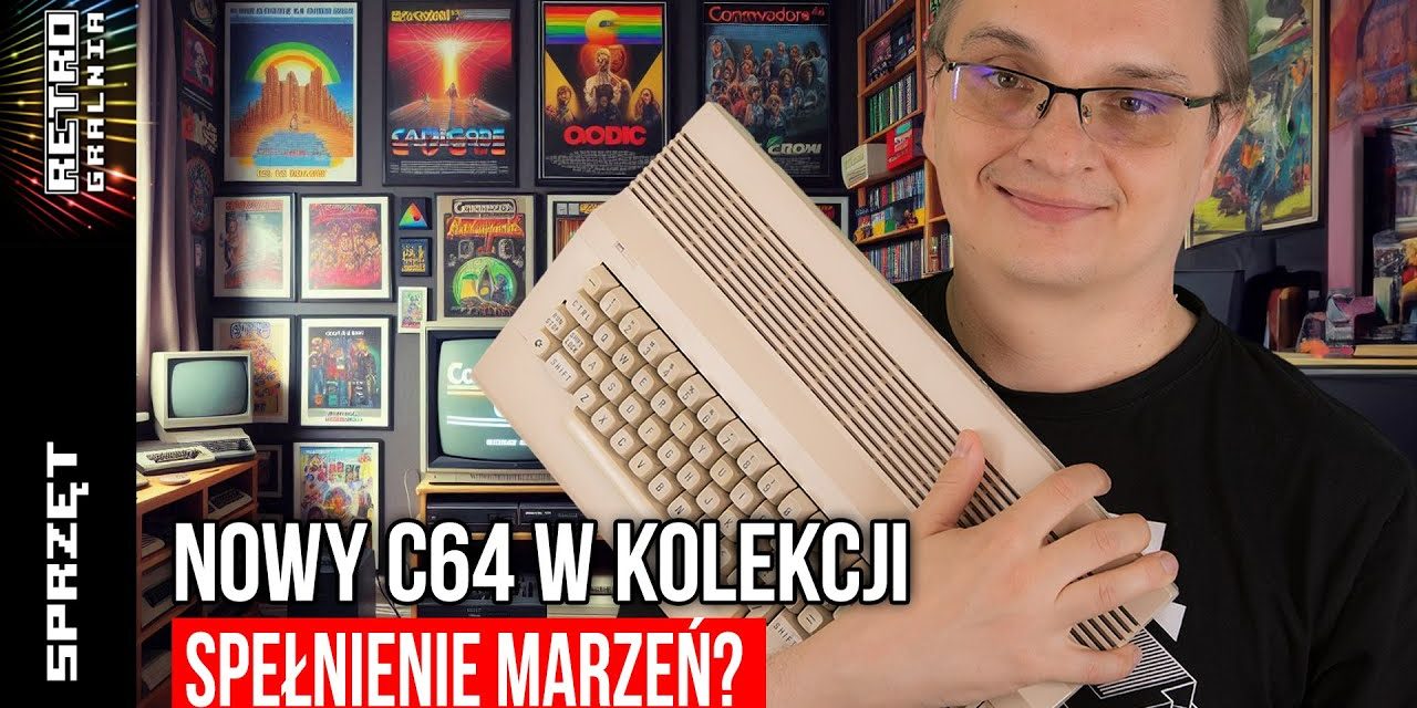 ⚙️ Mam nowego Commodore 64! A jaki on ładny!