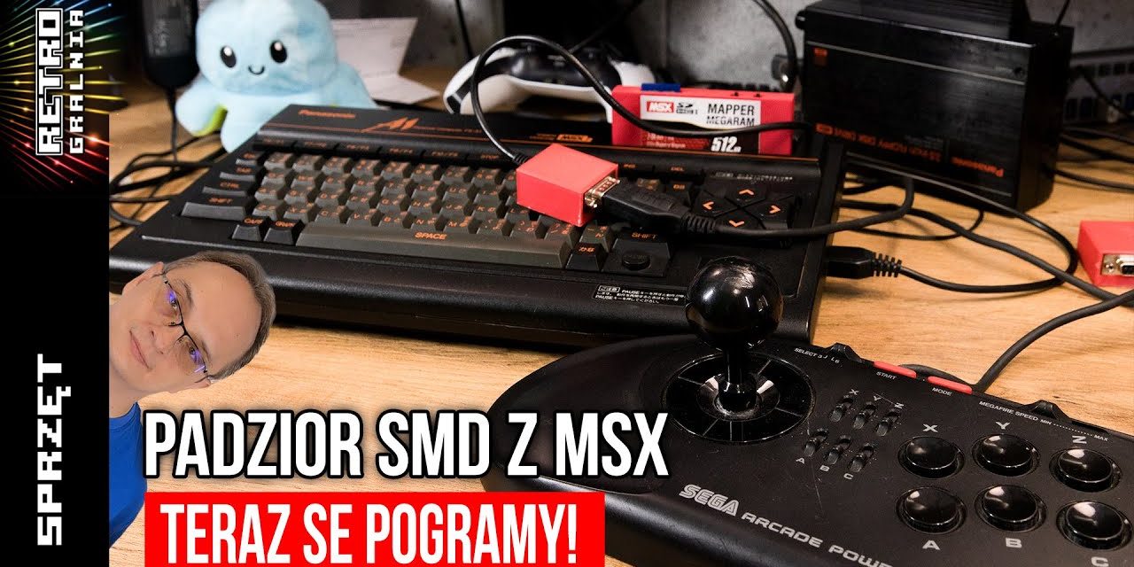 🎮 Jak to możliwe, że pad do Segi ma tyle guzików? Podłączmy go do MSX!