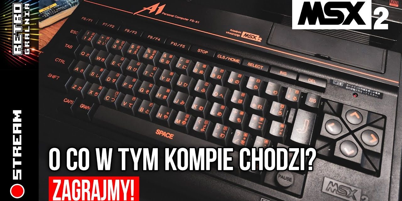 Panasonic FS-A1 MSX2 – Zagrajmy na prawdziwym  MSX!