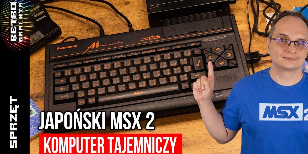 ⚙️Potęga japońskich 8-bitów – Panasonic FS-A1 MSX2