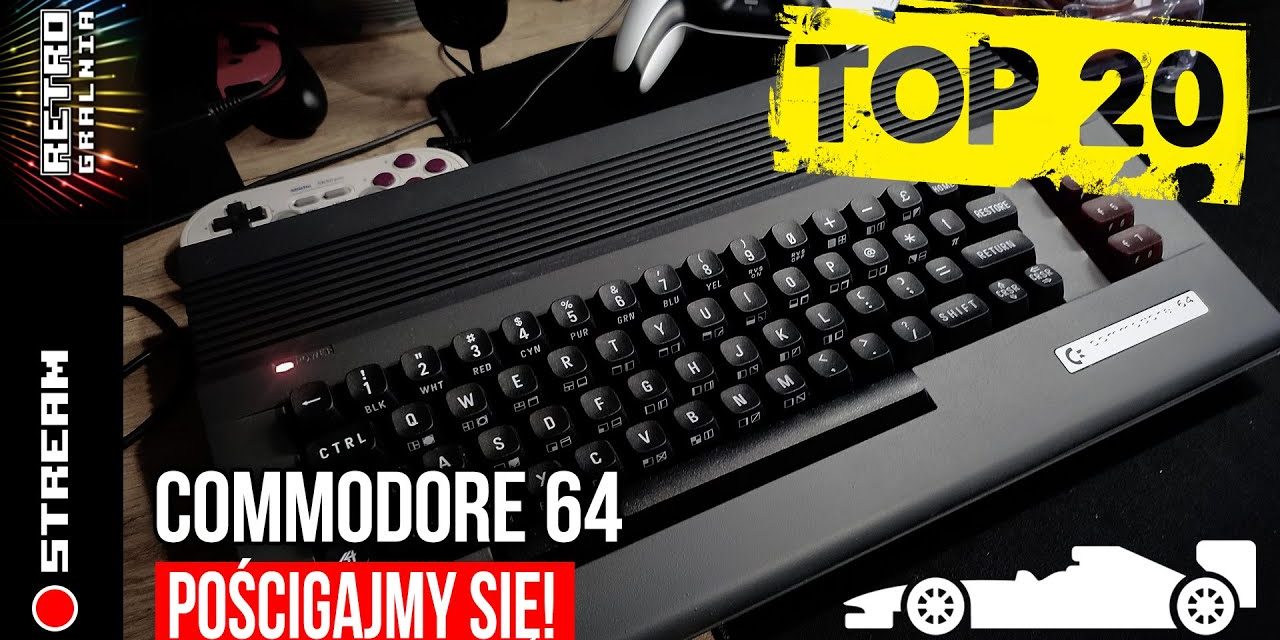 Commodore 64 – Przegląd ścigałek i samochodówek – TOP 20!